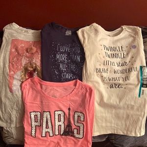 Bundle of long sleeve shirts